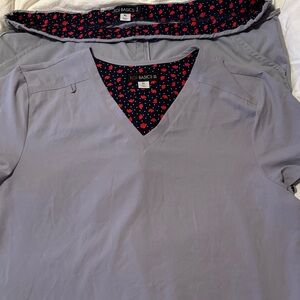 Koi Basics Gray scrub set